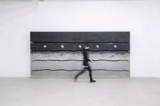 Стены салона Audemars на выставке Art Basel 2019