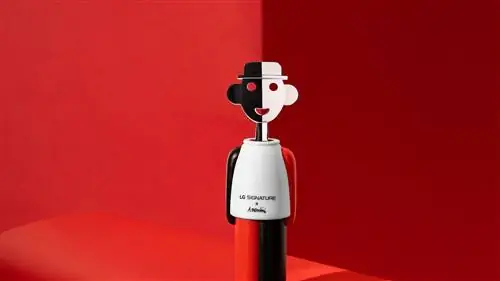 Последний набросок ALESSANDRO MENDINI, штопора LG Signature