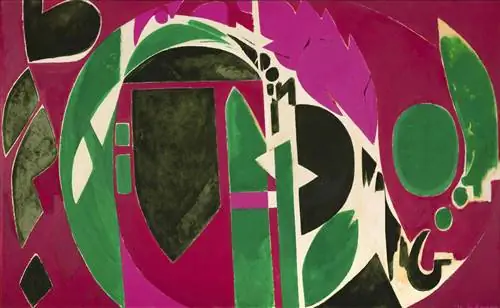 Ли Краснер Палингенезис 1971. Поллок Краснер