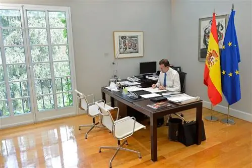 монклоа украшение офиса президенты