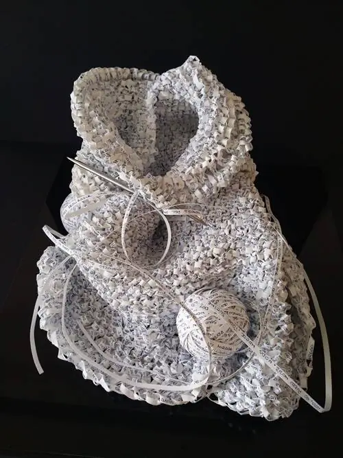 Название работы «Я ищу в своих воспоминаниях нити, которые я плету, все связывает, посвящаю себя связыванию. Техника плетения…