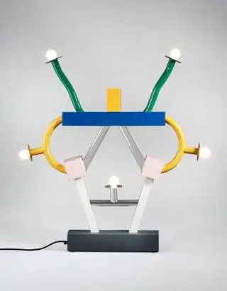 Лампа Ashoka от Этторе Соттсасса, 1981 год