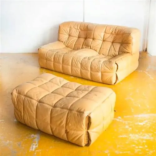 Диван и пуф Kashima от Мишеля Дюкаруа для Ligne Roset для продажи в Wallapop