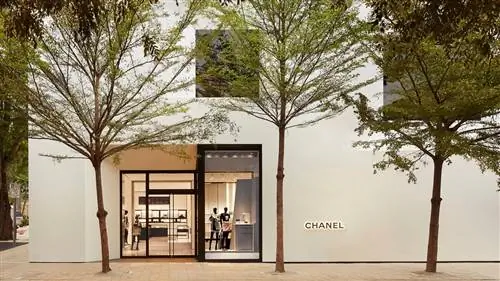 Мы входим в новый магазин, спроектированный Питером Марино для Chanel