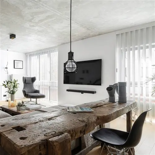 Бруталистическая квартира архитектора в Париже