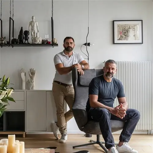 Бруталистическая квартира архитектора в Париже