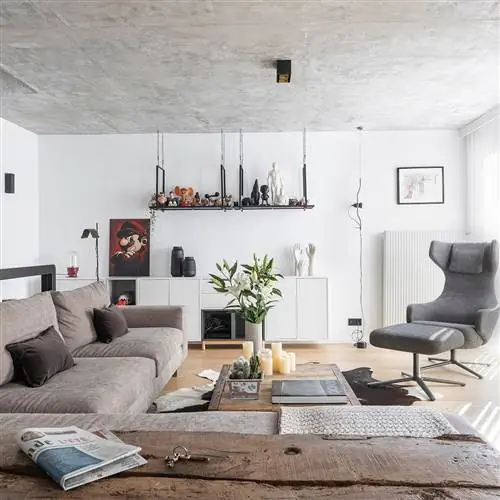 Бруталистическая квартира архитектора в Париже