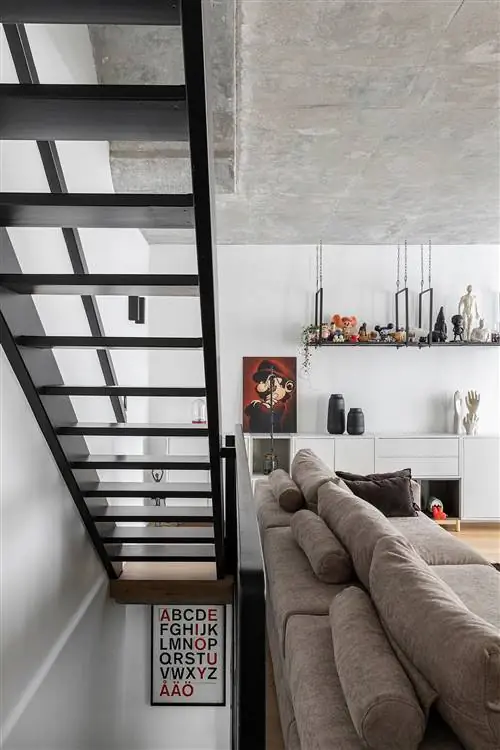 Бруталистическая квартира архитектора в Париже