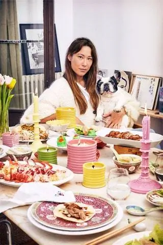 Мейлан Као ясно дала понять, что ее стол должен быть праздником не только еды, но и красок и фантазий…