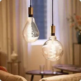 Лампы Smart Filament - идеальный вариант, если мы хотим, чтобы наше освещение имело дополнительную точку дизайна