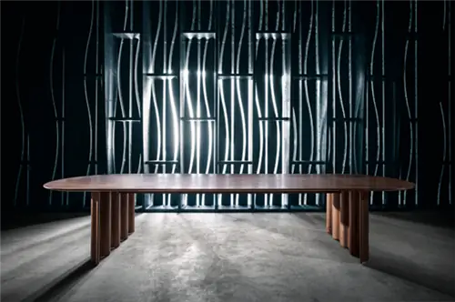 Стол 'Curtain' от 'Zeitraum' WOOD IN MOTION