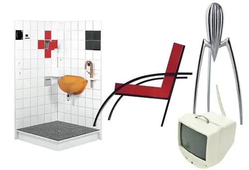 Кресло Dry Bathing от Droog Parigi от Aldo Rossi для Unifor Соковыжималка Juicy Salif от Starck для Alessi и Zo…
