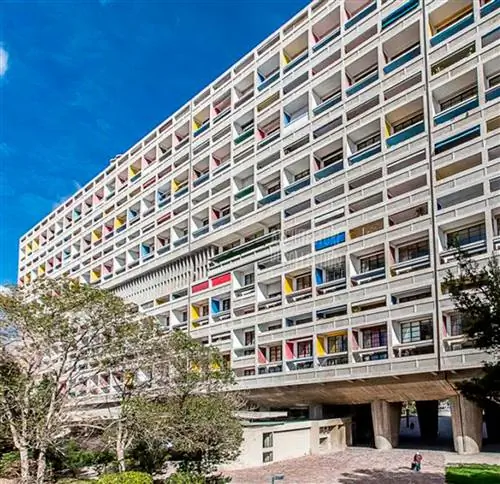 La Cit Radieuse Ле Корбюзье во Франции