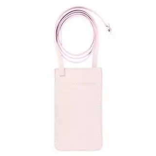 Чехол для мобильного телефона из розовой кожи, разработанный и изготовленный специально для Национального музея Тиссен-Борнемиса