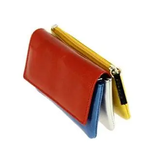 Тройной кожаный кошелек, разработанный и изготовленный Пьемонтом исключительно для Национального музея Тиссен-Борнемиса…