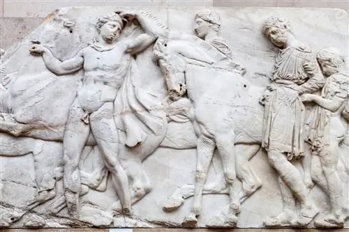 FXD44M The Elgin Marbles Британский музей, Лондон, Англия