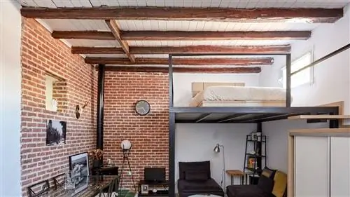 НЕБОЛЬШИЕ КВАРТИРЫ: Индустриальный стиль в 30 метрах