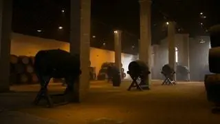 Винодельни в неоклассическом стиле с большими аркадами принадлежат Лустау и Понче Кабальеро