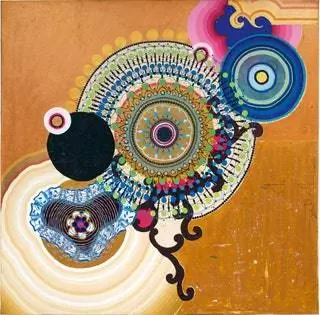 Помоги себе сам 1995. Холст, акрил