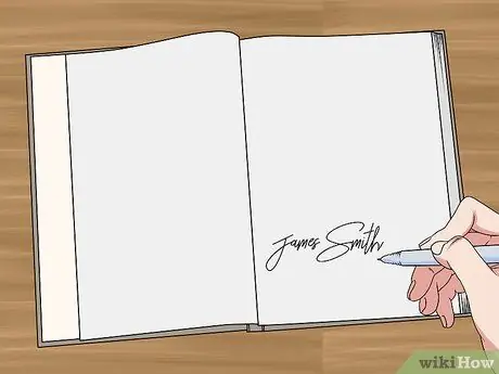 Подписать книгу Шаг 4 Подписать книгу Шаг 4