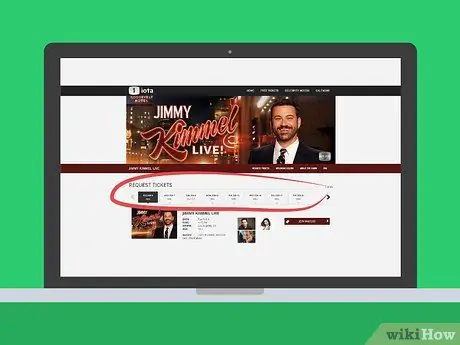 Получите билеты на Jimmy Kimmel Live, шаг 2