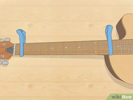 Регулировка анкерного стержня на гитаре Шаг 3