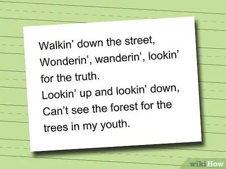 Напишите рэп-композицию, шаг 2