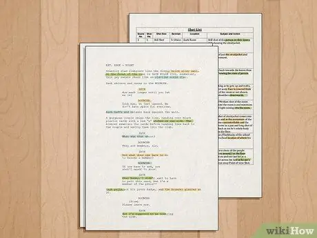 Напишите сценарий музыкального видео, шаг 11