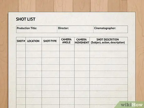 Напишите сценарий музыкального видео, шаг 12