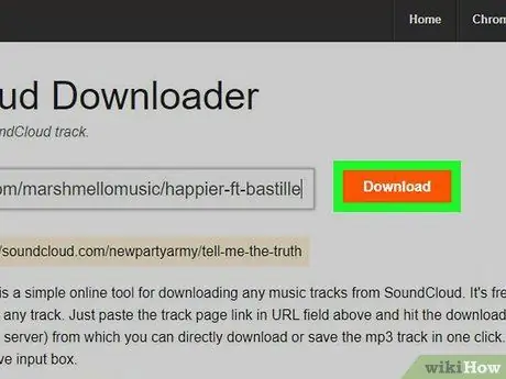 Загрузите песни из SoundCloud. Шаг 25