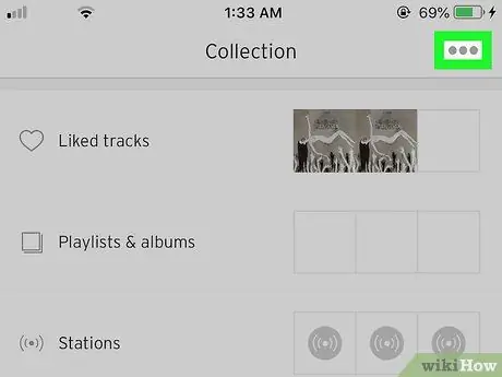 Удалить репост в Soundcloud на iPhone или iPad Шаг 3