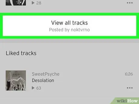 Удалить репост в Soundcloud на iPhone или iPad Шаг 5