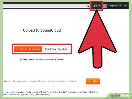 Создайте учетную запись на Soundcloud Шаг 6
