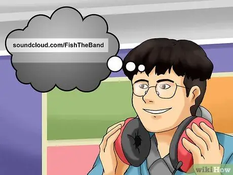 Распространение вируса на Soundcloud, шаг 1