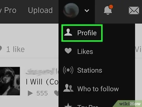 Измените изображение своего профиля в SoundCloud. Шаг 17