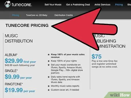 Продавайте свою музыку в iTunes Шаг 3 Продавайте свою музыку в iTunes Шаг 3