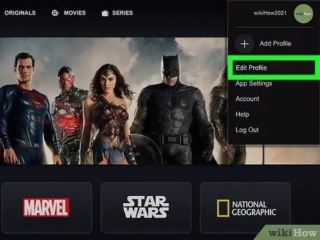 Измените настройки в Disney Plus, шаг 3
