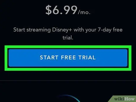 Зарегистрируйтесь в Disney Plus, шаг 2