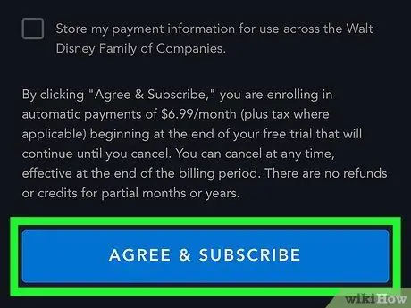 Зарегистрируйтесь в Disney Plus Step 8