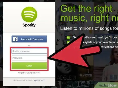 Сделайте плейлисты общедоступными на Spotify, шаг 2