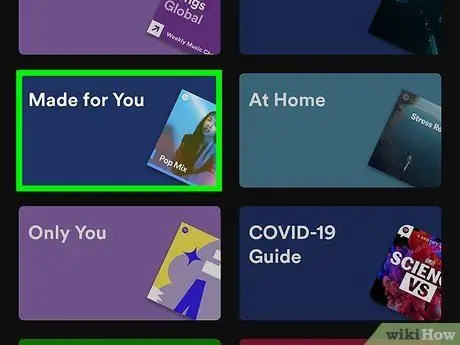 Создайте смесь Spotify, шаг 1