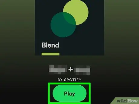 Создайте смесь Spotify, шаг 5