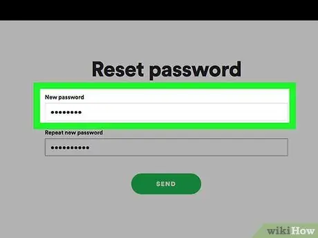 Измените свой пароль Spotify Шаг 17