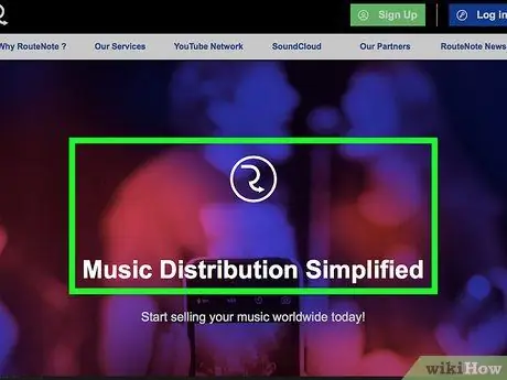 Поместите свою музыку на Spotify Шаг 1