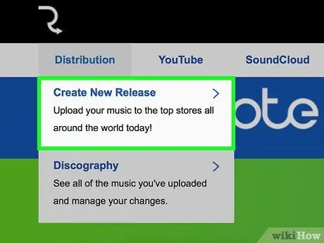 Поместите свою музыку на Spotify Шаг 2