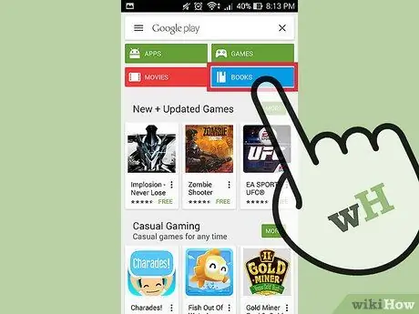 Купить книги в Google Play Шаг 2
