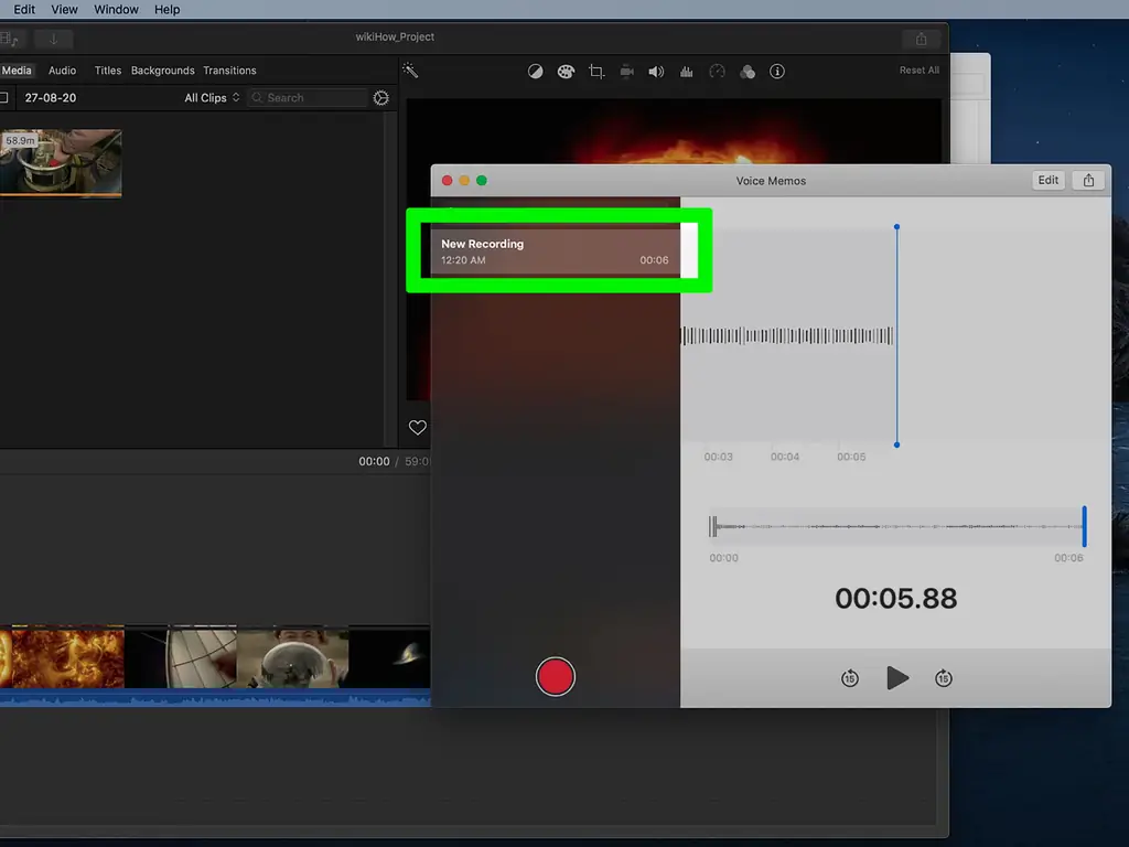 Как импортировать голосовые заметки в iMovie (со скриншотами)