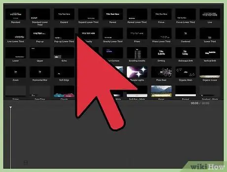 Создайте кредиты в iMovie, шаг 2