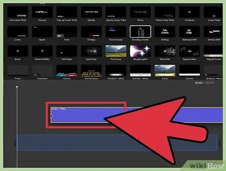 Создайте кредиты в iMovie, шаг 4
