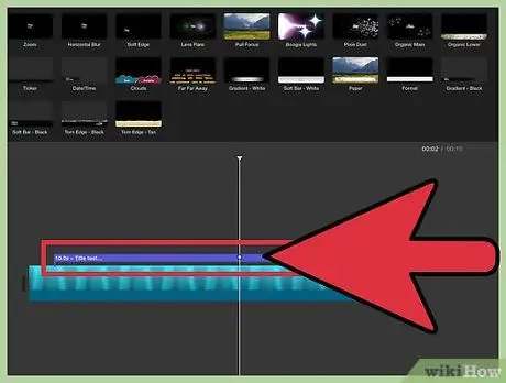 Создайте кредиты в iMovie, шаг 5